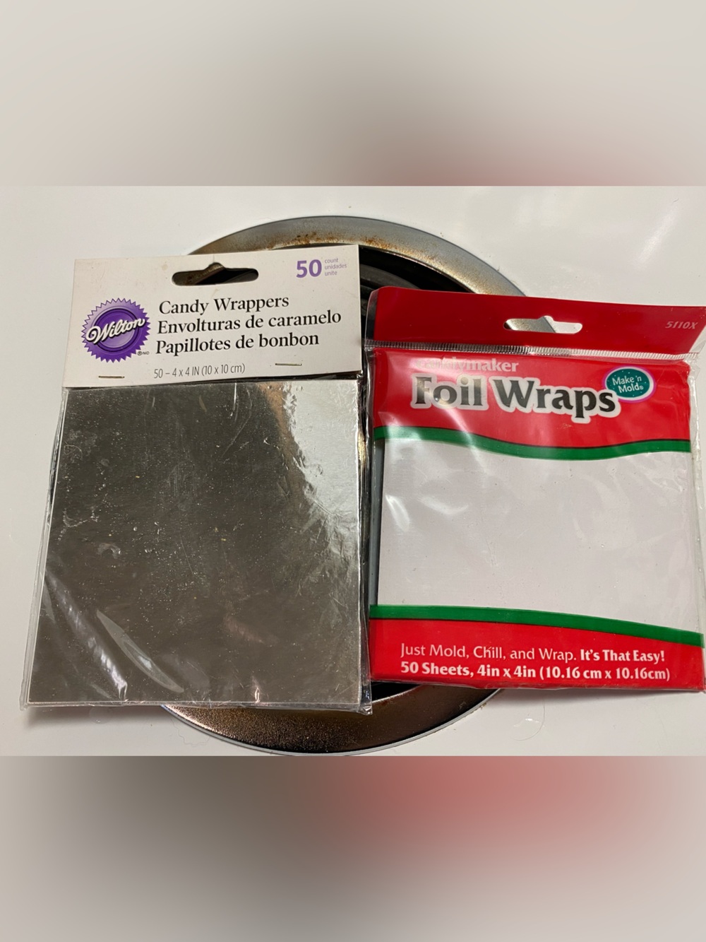 Candy wrappers and bags